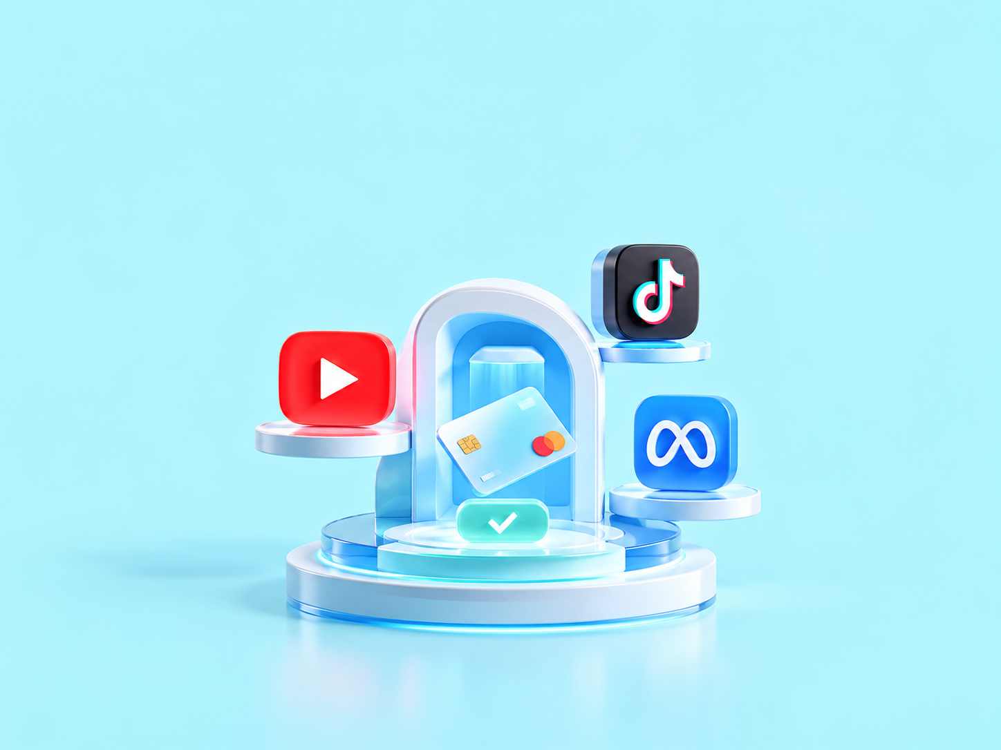 重磅上线!YouTube、TikTok、Meta 广告账户充值一次打通!投放又快又省心!